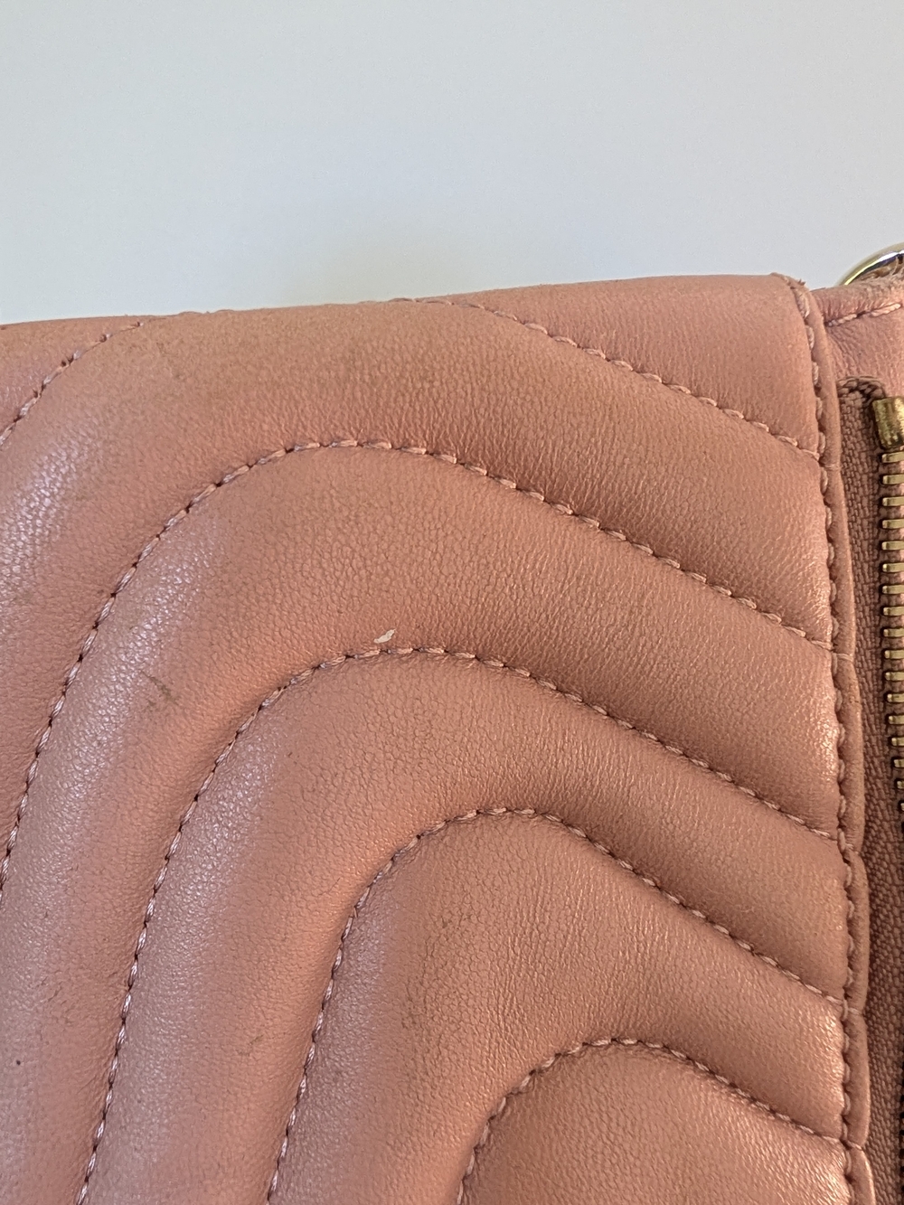 Henri Bendel No. 7 Pink Lambskin Quilted Tote - Picture 9 of 16